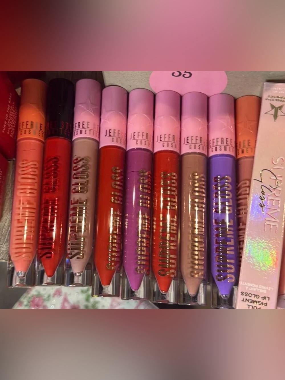 PINK ONE -Jeffree Star Suprime Lip Glosses 1L-9R